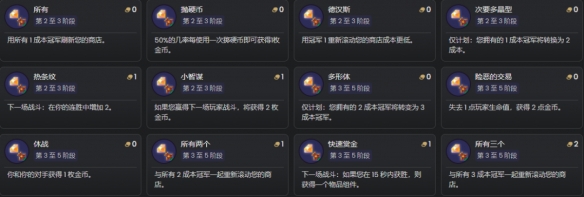 《金铲铲之战》S12赛季符咒效果详细解析