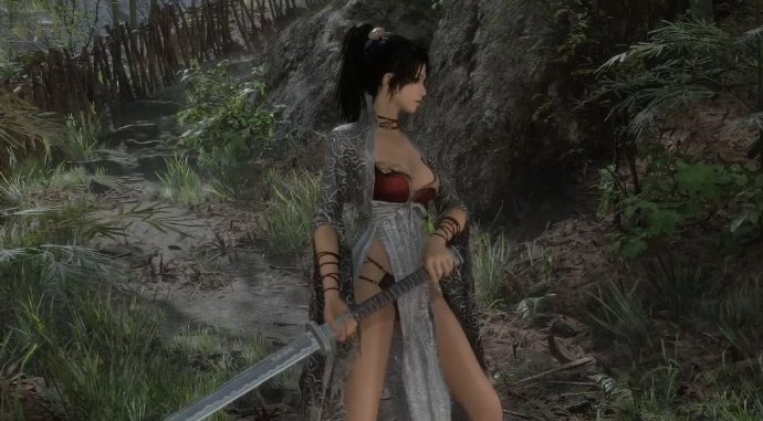 《明末：渊虚之羽》女主建模截图外网火爆，性感形象引关注