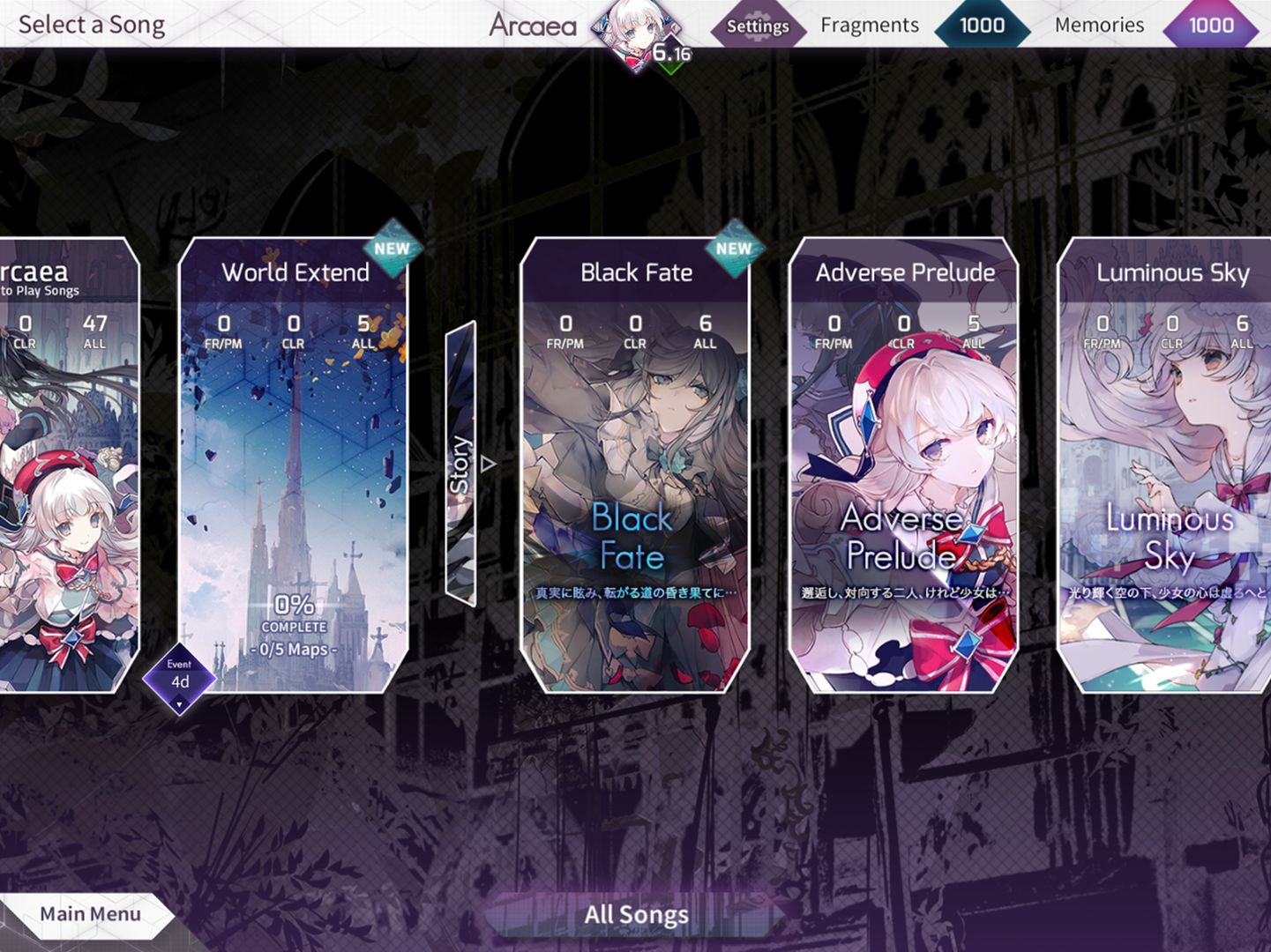 韵律源点arcaea3.9.1国际服